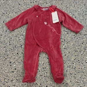 NEW noukie’s mouse velour onesie